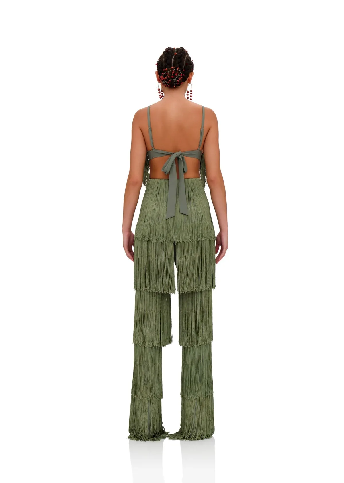 Obi Fringe Pants