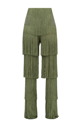 Obi Fringe Pants