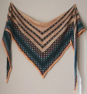 Slowly Drifting Shawl