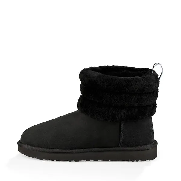 UGG Fluff Mini Quilted Black     