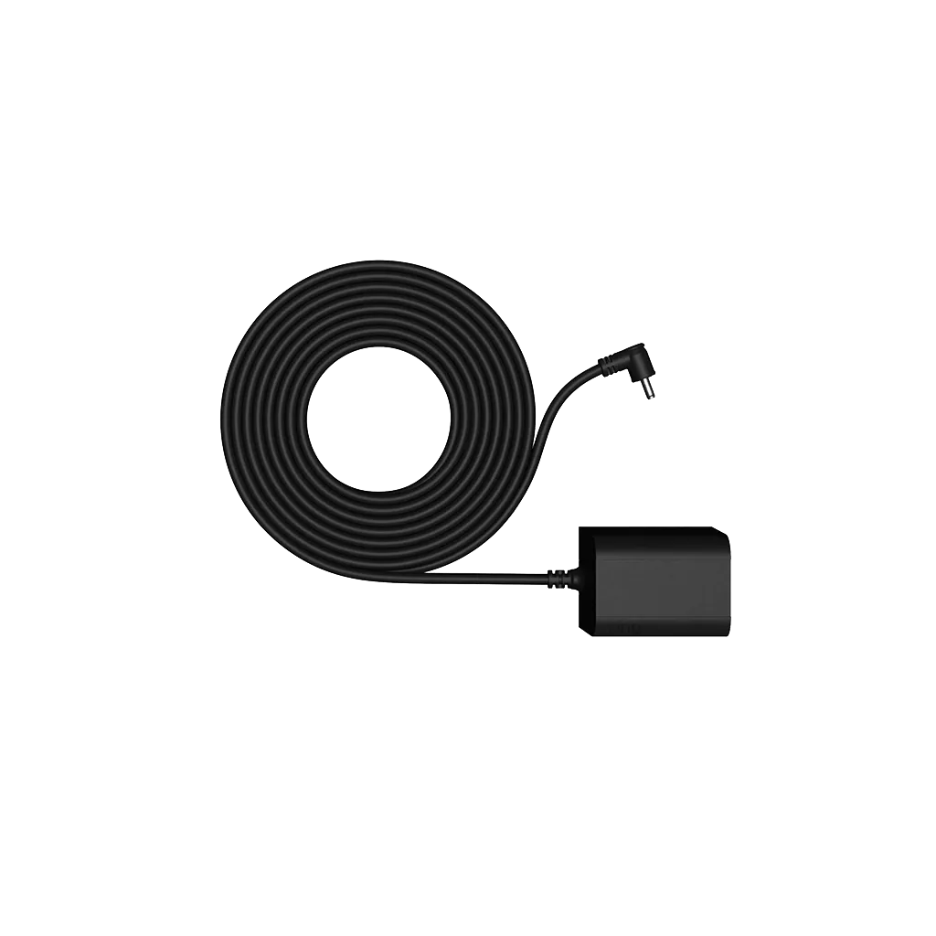 Voedingsadapter voor binnen/buiten DC-plug Stick Up Cam Battery (3.de generatie)