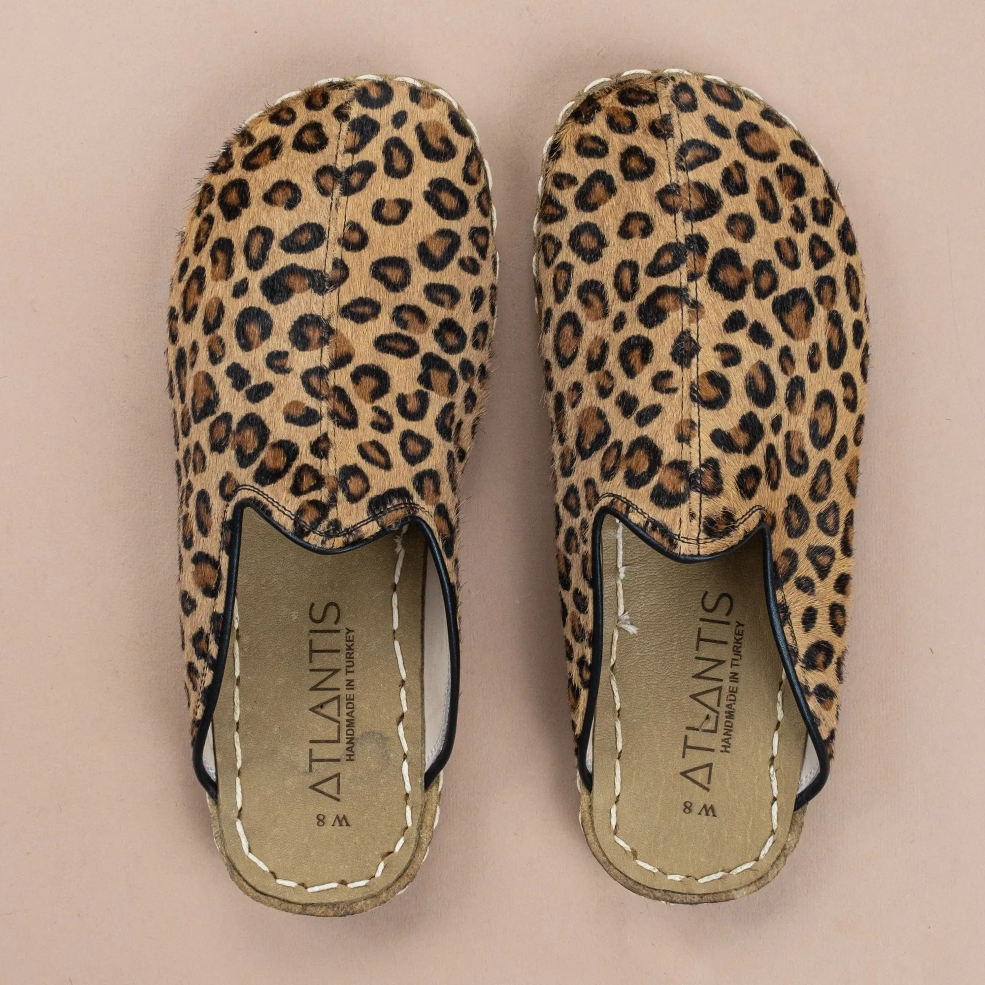 Women's Leopard Barefoot Slippers